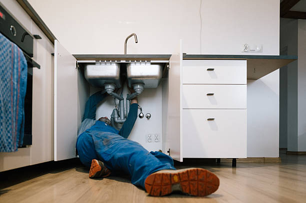 Professional Drain Cleaning technician working in Garibaldi, OR